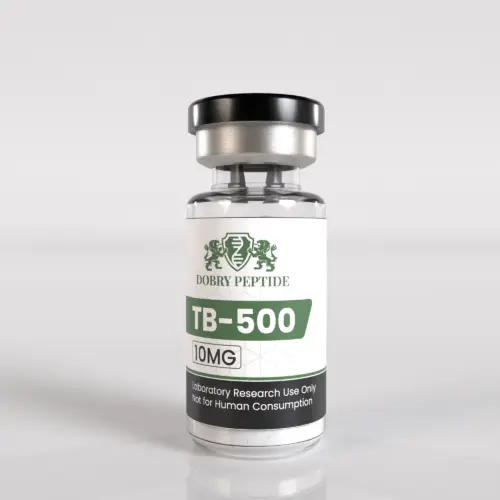 TB-500 research peptide vial Dobry Peptides